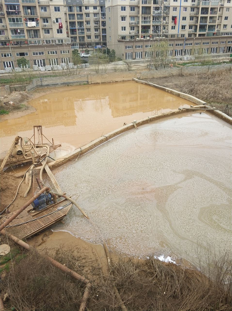 蔚县沉淀池淤泥清理-厂区废水池淤泥清淤